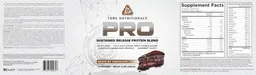 Label for PRO Death By Chocolate