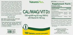 Cal/Mag/Vit D3 with Vitamin K2