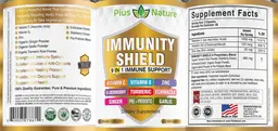 Label for Immunity Shield