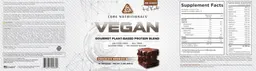 Label for VEGAN Chocolate Brownie Batter