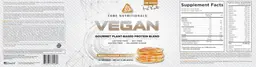 Label for VEGAN Maple Pancake Batter