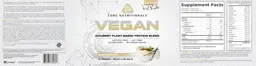 Label for VEGAN Vanilla Creme