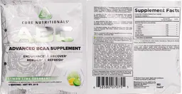 Label for ABC Lemon Lime Sherbert