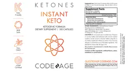 Label for Instant Keto