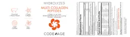 Label for Multi Collagen Peptides Powder Unflavored