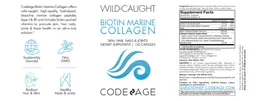 Label for Biotin Marine Collagen