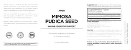 Label for Mimosa Pudica Seed
