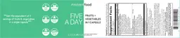 Label for Five A Day