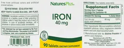 Iron 40 mg