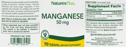 Manganese 50 mg