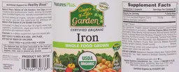 Label for Iron