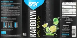 Label for Karbolyn Hydrate Lemon Lime