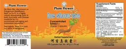 Label for He Shou Wu