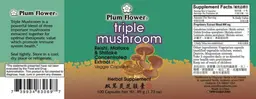 Label for Triple Mushroom