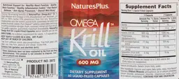 Omega Krill Oil 600 mg