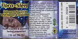 Label for Flora-Sleep