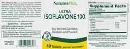 Label for Ultra Isoflavone 100