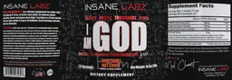 Label for I Am God Thou Shalt Not Covet
