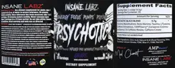 Label for Psychotic Black Grape