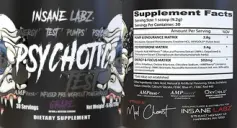 Label for Psychotic Test Grape