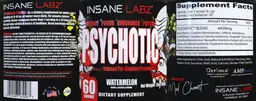 Label for Psychotic Watermelon