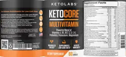 Label for Keto Core