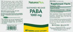 PABA 1000 mg Sustained Release