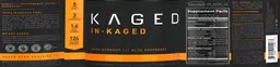Label for In-Kaged Blue Raspberry