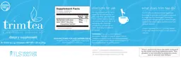 Label for Trim Tea