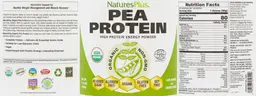 Pea Protein Unflavored and Unsweetened