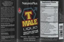T MALE Liquid Mixed Berry Flavor