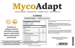 Label for MycoAdapt