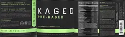 Label for Pre-Kaged Berry Blast
