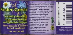 Label for Kinder Garden