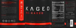 Label for Re-Kaged Strawberry Lemonade