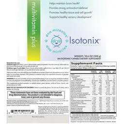 Label for Multivitamin Plus