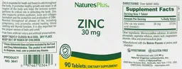 Zinc 30 mg