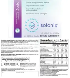 Label for OPC-3 (Oligomeric Proanthocyanidins)