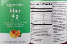 Label for Fiber 4 g