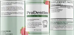 Label for ProDentim