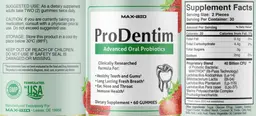 Label for ProDentim