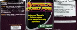 Label for African Mango Fire