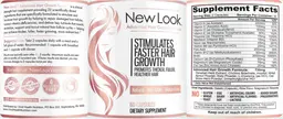 Label for New Look Advanced Hair Growth Formula