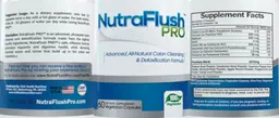 Label for NutraFlush PRO