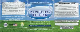 Label for PuriFlush Ultra