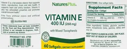 Vitamin E 400 IU (268 mg) with Mixed Toc