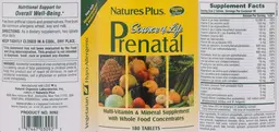 Label for Prenatal