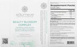 Label for Beauty Blossom Complex