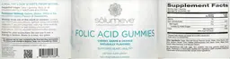 Label for Folic Acid Gummies