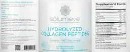 Label for Hydrolyzed Collagen Peptides